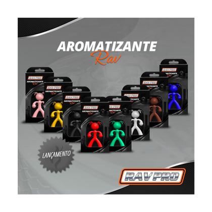 Imagem de Aromatizante Automotivo Rav Pro - Formato Boneco Rosa