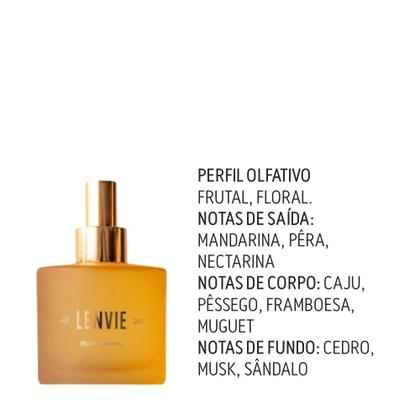 Imagem de Aromatizante Home Spray Ambiente Pêssego Oriental Lenvie 200ml