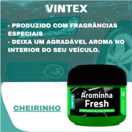 Imagem de Arominha gel fresh 60g vonixx aromatizante automotivo perfume duradouro e refrescante