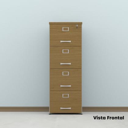 Imagem de Arquivo Madeira 04 Gavetas Of04gp25