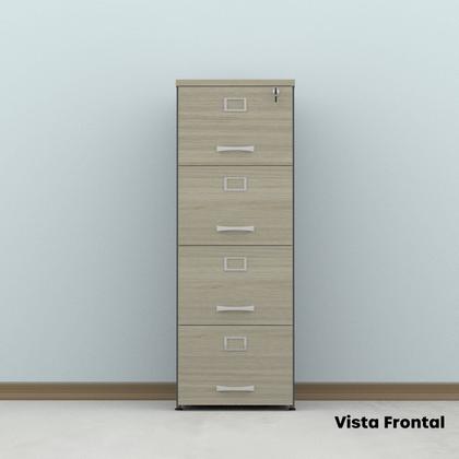 Imagem de Arquivo Madeira 04 Gavetas Of04gp25