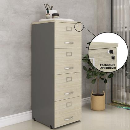 Imagem de Arquivo Madeira 04 Gavetas Of04gp25