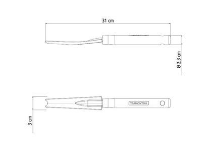 Imagem de Arrancador De Inço C/ Cabo de Madeira Tramontina 