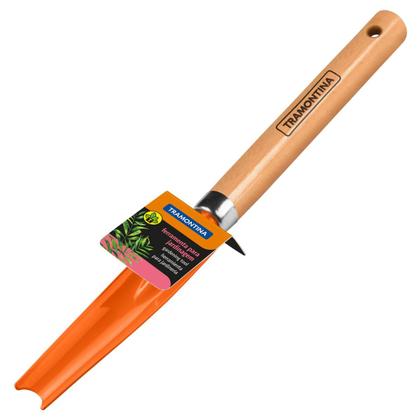 Imagem de Arrancador de Inço Metalico para Jardinagem Tramontina com Cabo de Madeira