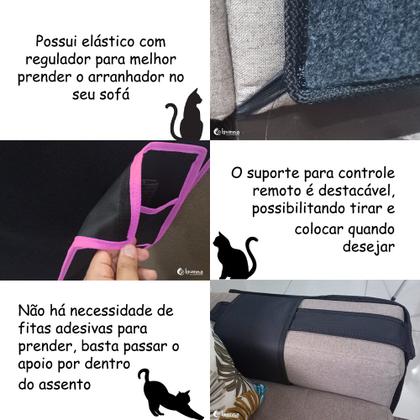 Imagem de Arranhador de Gato Grafite Lado Direito