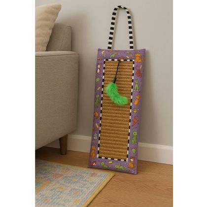 Imagem de Arranhador de Porta Scratchy Mat com Catnip Fat Cat
