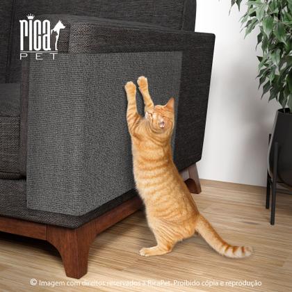 Imagem de Arranhador E Protetor De Sofá Adesivo Para Gatos Carpete