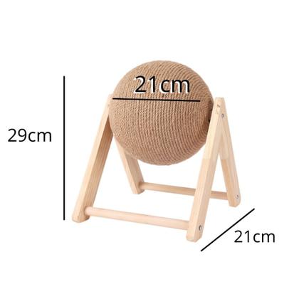 Imagem de Arranhador Modelo Bola Exercício Para Gato