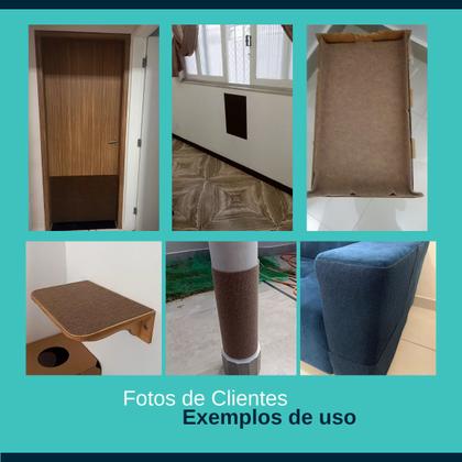 Imagem de Arranhador para Gatos Adesivo de Carpete 31x48cm