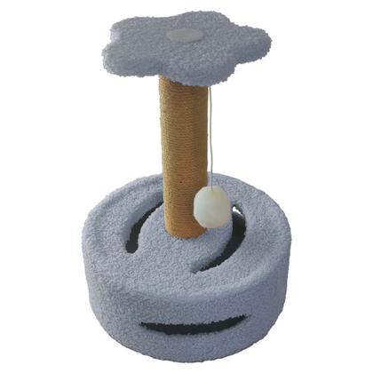 Imagem de Arranhador para Gatos Bola Brincadeira Arranhar Brincar Pet Shop Sisal Interativo Descanso Escala Diversão Animal de Estimação Macio Confortável Aconc