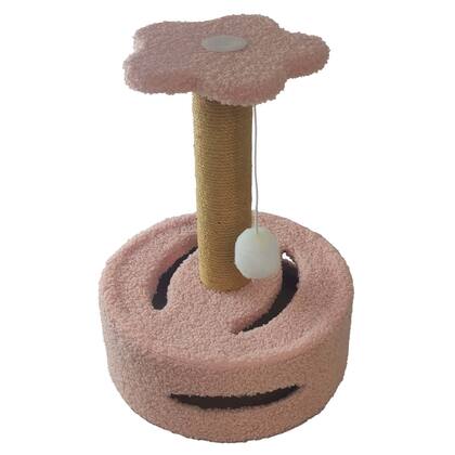 Imagem de Arranhador para Gatos Bola Brincadeira Arranhar Brincar Pet Shop Sisal Interativo Escala Macio Confortável Diversão Animal de Estimação Aconchegante