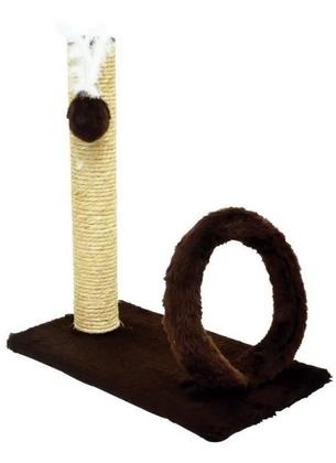 Imagem de Arranhador Retangular com Argola Pelúcia