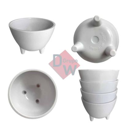 Imagem de Arranjo de Lavanda Artificial com Vaso Cachepot Redondo