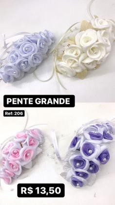 Imagem de Arranjo para Cabelo Tipo Pente: Elegância e Charme