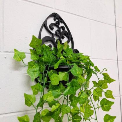 Imagem de Arranjo Trepadeira Artificial Vaso Para Parede Decorativo Com Planta