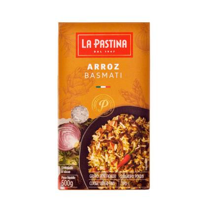 Imagem de Arroz Basmati Premium La Pastina 500g P/ Culinária Indiana