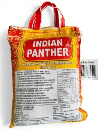 Imagem de Arroz Basmati Premium PANTHER Indiano 1kg