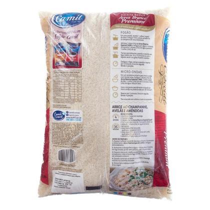 Imagem de Arroz Camil Branco Premium Tipo 1 5Kg
