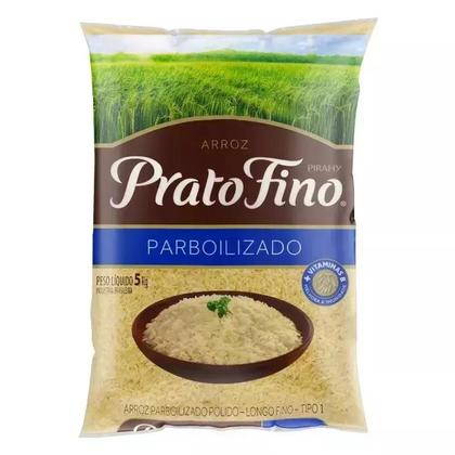 Imagem de Arroz Parboilizado Prato Fino 5Kg