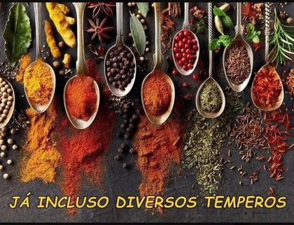 Imagem de / Art & Lar / Porta Temperos Com Manivela 12 Potes