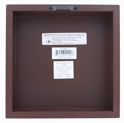 Imagem de Arte de parede em madeira Silver Buffalo Gilmore Girls Lukes Diner 15x15x4cm