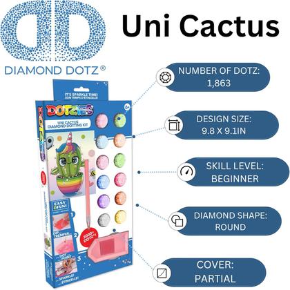 Imagem de Artesanato Dotzies Diamond Dotz Cactos FUN F0153-3