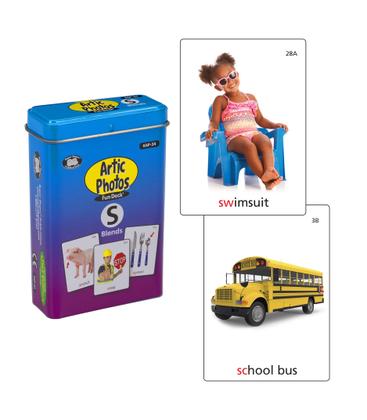 Imagem de Articulation Photo Flash Cards Fun Decks Super Duper Set 10