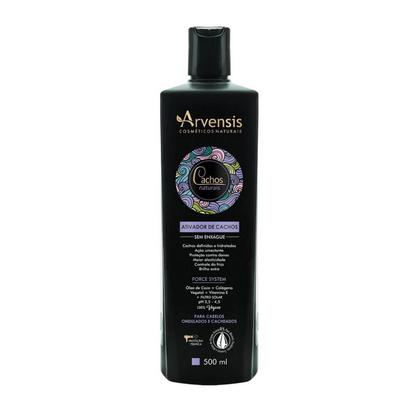 Imagem de Arvensis Creme Ativador Cachos Ondulados E Cacheados 500Ml