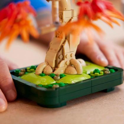 Imagem de Árvore de Bonsai Bordo Japonês Vermelho Lego Botânica