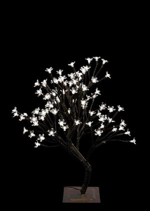 Imagem de Árvore de bonsai floral LED Hi-Line Gift Ltd, 55 cm, 96 LEDs