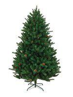 Imagem de Árvore De Natal 120cm Pinheiro Com Ponteira e Pinhas 376 Pontas - SALDÃO!