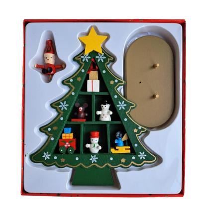 Arvore de Natal de Mesa em Madeira - Home Imagem de Arvore de Natal de Mesa em Madeira