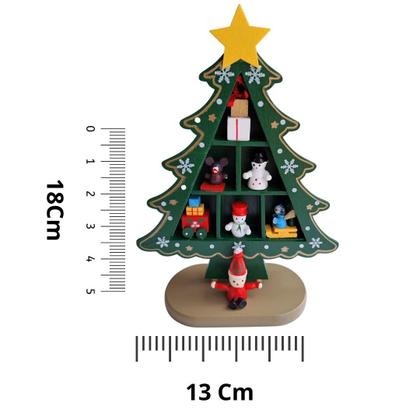 Arvore de Natal de Mesa em Madeira - Home Imagem de Arvore de Natal de Mesa em Madeira