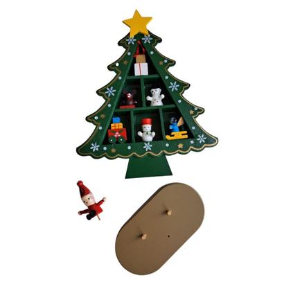 Arvore de Natal de Mesa em Madeira - Home Imagem de Arvore de Natal de Mesa em Madeira