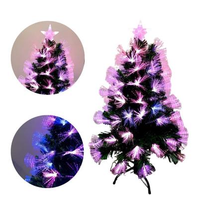 Imagem de Arvore de Natal Fibra Optica Colorida 1,20M Bivolt S120