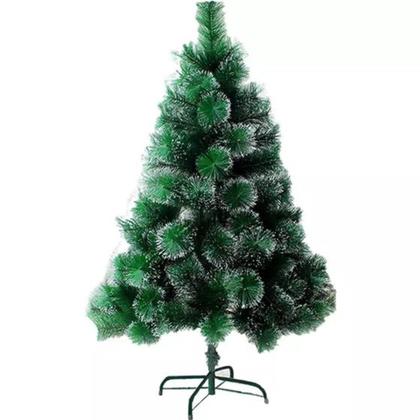 Imagem de Arvore de Natal Pinheiro Nevada 1,80 metros 228 galhos com enfeites