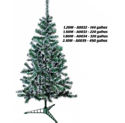 Imagem de Árvore de natal verde musgo ponto branco 1.2 metros /1.50 metros /1.80 metros /2.10 metros