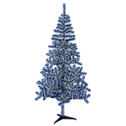 Imagem de Árvore Natal Nevada 2,10m 450 Galhos 77 Enfeites Pisca Pisca Led 110v