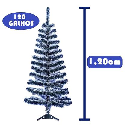 Imagem de Arvore Pinheiro De Natal Galhos Grande 1,20m