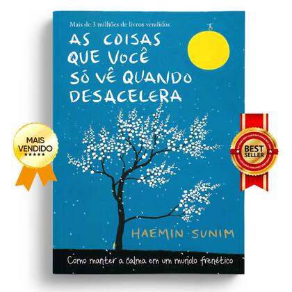 Imagem de As coisas que você só vê quando desacelera - Haemin Sunim + Mais esperto que o Diabo - Napoleon Hill