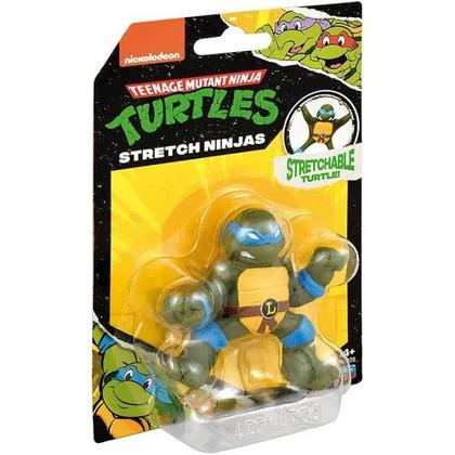 Imagem de As Tartarugas Ninja Mini Boneco Elastico 6CM Leonardo SUNNY 3683