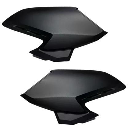 Imagem de Asa Aba Lateral Aleta Tanque Honda Cg Fan 160 Preto Fosco Cynos 2022 2023 2024