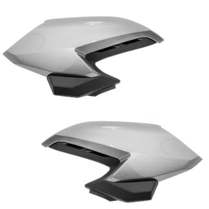 Asa Aba Lateral Aleta Tanque Honda Cg Fan Start 160 Prata Iron Nail 2023 - Paramotos Imagem de Asa Aba Lateral Aleta Tanque Honda Cg Fan Start 160 Prata Iron Nail 2023