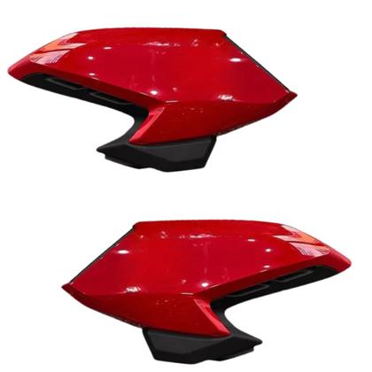 Asa Aba Lateral Aleta Tanque Honda Cg Fan Start 160 Vermelho Maceió 2022 2023 - Paramotos Imagem de Asa Aba Lateral Aleta Tanque Honda Cg Fan Start 160 Vermelho Maceió 2022 2023