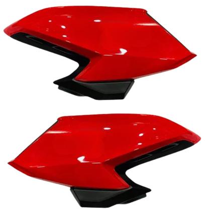Asa Aba Lateral Aleta Tanque Honda Cg Fan Start 160 Vermelho Marrakesh 2022 2023 2024 - Paramotos Imagem de Asa Aba Lateral Aleta Tanque Honda Cg Fan Start 160 Vermelho Marrakesh 2022 2023 2024