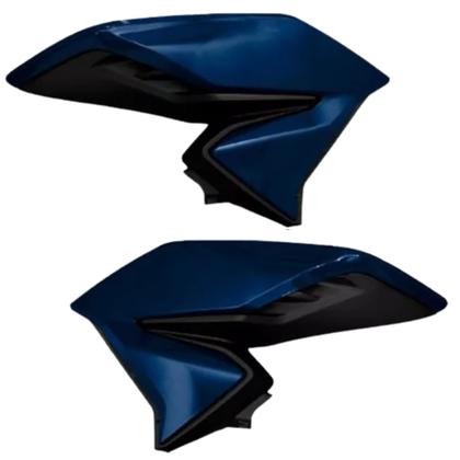 Asa Aba Lateral Aleta Tanque Honda Cg Titan 160 Azul Cruzeiro 2020 2021 - Paramotos Imagem de Asa Aba Lateral Aleta Tanque Honda Cg Titan 160 Azul Cruzeiro 2020 2021