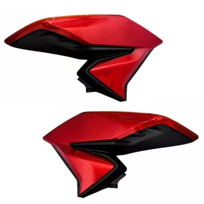 Asa Aba Lateral Aleta Tanque Honda Cg Titan 160 Vermelho Marrakesh 2016 2017 2018 2019 2020 2021 - Paramotos Imagem de Asa Aba Lateral Aleta Tanque Honda Cg Titan 160 Vermelho Marrakesh 2016 2017 2018 2019 2020 2021