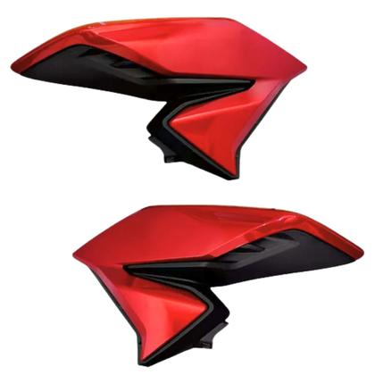 Asa Aba Lateral Tanque Aleta Honda Cg Titan 160 Vermelho Maceio 2016 2017 2018 2019 2020 2021 - Paramotos Imagem de Asa Aba Lateral Tanque Aleta Honda Cg Titan 160 Vermelho Maceio 2016 2017 2018 2019 2020 2021