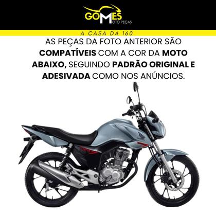 Imagem de Asa (Aba) Tanque Cg Fan 160 2016 até 2021 + Rabeta Tubarão Traseira 3 peças