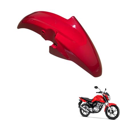 Imagem de Asa (aba) Tanque Cg Fan 160 2022 / 2024 + Tampa Lateral Farol Completo Paralama Dianteiro